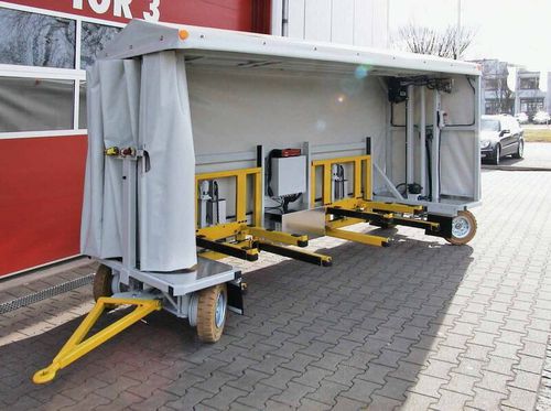 Механизированная тележка - JDC - JUNG Hebe- und Transporttechnik GmbH - транспортная / пневматическая