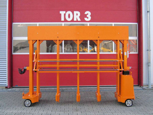 Колесный транспортер - JDC 10 Bridge 4 S - JUNG Hebe- und Transporttechnik GmbH - подъемный