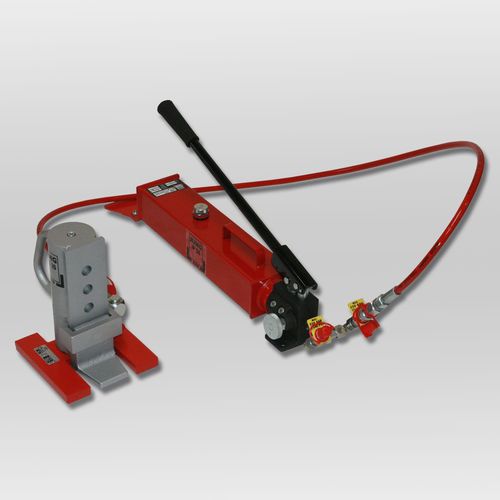 Домкрат с кронштейном - JSET 10/3 kurz - JUNG Hebe- und Transporttechnik GmbH - гидравлический / 10 тонн / для подъемных работ