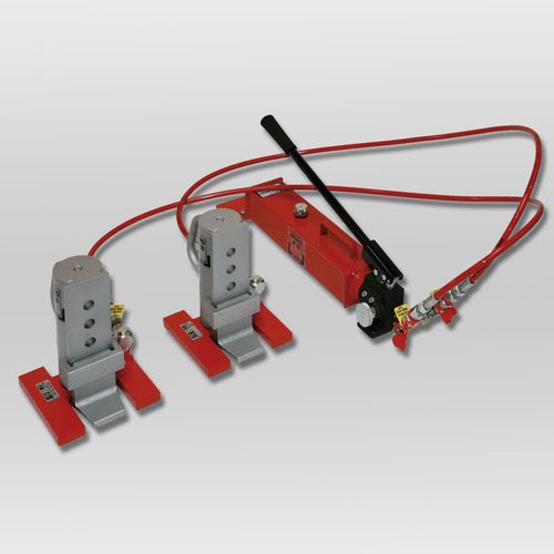 Домкрат с кронштейном - JSET 20/3 ku - JUNG Hebe- und Transporttechnik GmbH - гидравлический / 20 тонн / для подъемных работ