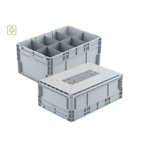 Ящик из PP - contecline - bekuplast GmbH - для разгрузочно-погрузочных работ / для небольших деталей / с ручками