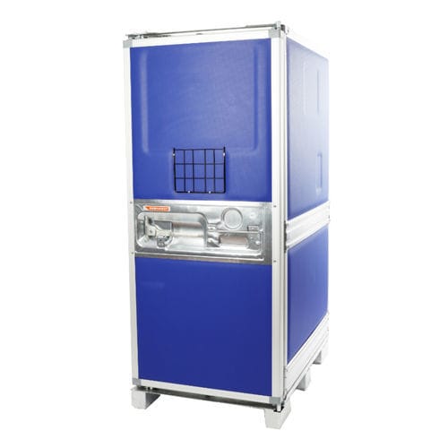 Контейнер из HDPE - Isotec® TBX 1000 - GEBHARDT Logistic Solutions GmbH - транспортный / для применения в пищевой отрасли / для логистики