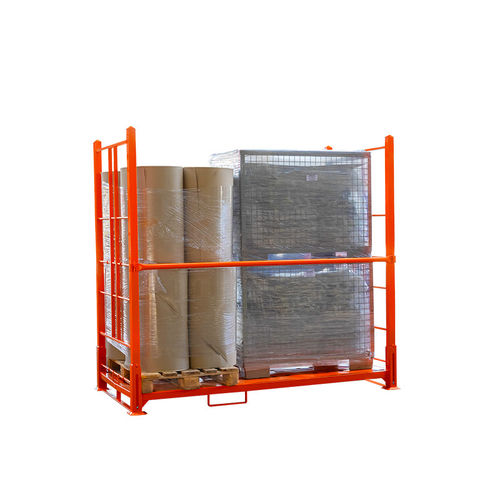 Стеллаж склад для хранения - GEBHARDT Logistic Solutions GmbH - транспортный / универсальные системы хранения / с полкой