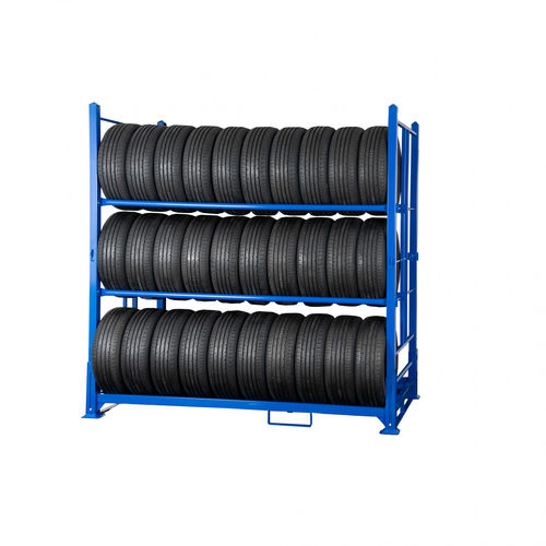 Стеллаж склад для хранения - ECOTIRErack® TR-EC-12 - GEBHARDT Logistic Solutions GmbH - транспортный / динамический / для установки на мебели