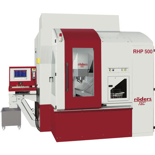Обрабатывающий центр ЧПУ 3 оси - RHP500 - Roeders - вертикальный / HSK-E40 / 42 инструмента