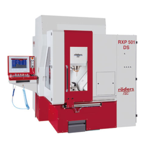 Обрабатывающий центр ЧПУ 5 осей - RXP501DS - Roeders - вертикальный / HSK-E40 / 35 инструментов