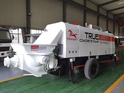 Бетононасос на прицепе - SP90.23.239D - Hangzhou Truemax Machinery & Equipment Cp.,Ltd - для строительства / электрический
