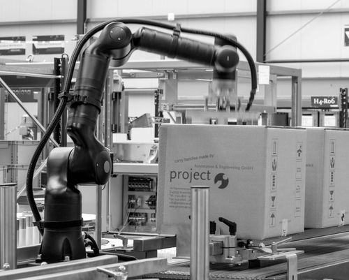 Коллаборативный робот - Kassow KR series - project Automation & Engineering GmbH - для разгрузочно-погрузочных работ