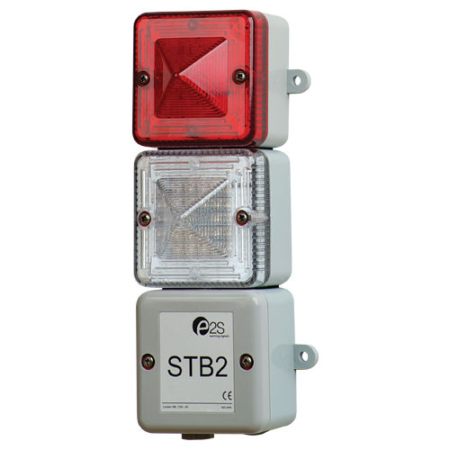 Ксеноновая световая колонна - STB2/STB3/STB4 - E2S Warning Signals - постоянная / 3-цветная / IP66