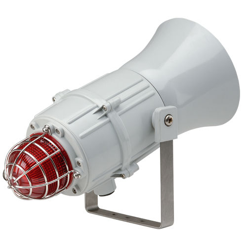 Передатчик аварийного звукового сигнала с ксеноновой фарой - MCA112-05 - E2S Warning Signals - с сигнальным огнем / IP66
