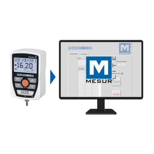 Программное обеспечение сбора данных - MESUR® Lite - Mark-10 - для анализа / сравнения / для измерительной системы