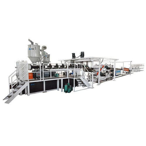 Экструзионная линия для пластин - JIANGSU BEIER MACHINERY CO.,LTD - для термопластмассы
