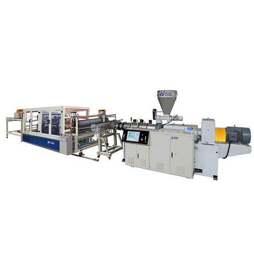 Многослойная экструзионная линия - JIANGSU BEIER MACHINERY CO.,LTD - однослойная / для пластин / для ПВХ