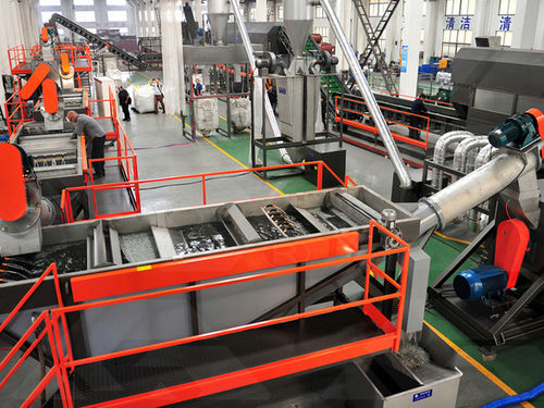 Моечная линия для воды - JIANGSU BEIER MACHINERY CO.,LTD - автоматическая / для перерабатывающей промышленности / для процесса