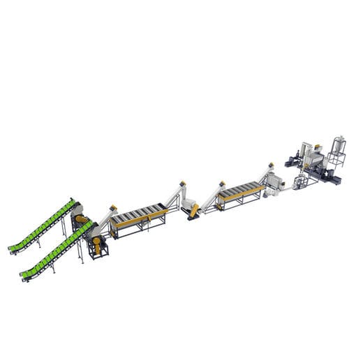Устройство для переработки ПЭТФ - JIANGSU BEIER MACHINERY CO.,LTD - для PE / для пластмассы / для мешков