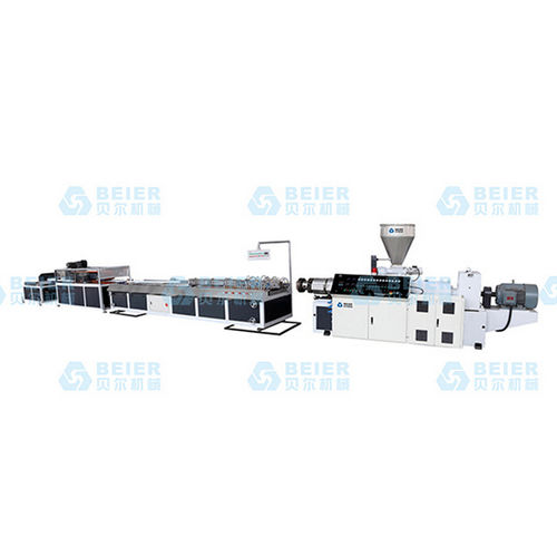 Экструзионная линия для профилей - YF series - JIANGSU BEIER MACHINERY CO.,LTD - для ПВХ / многослойная / двойной шнек