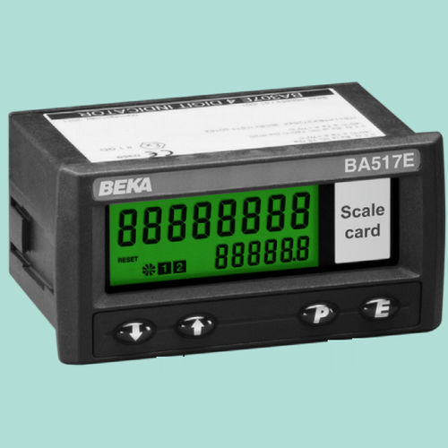 Контактный тахометр - BA517E - BEKA - для монтажа на панели / цифровой