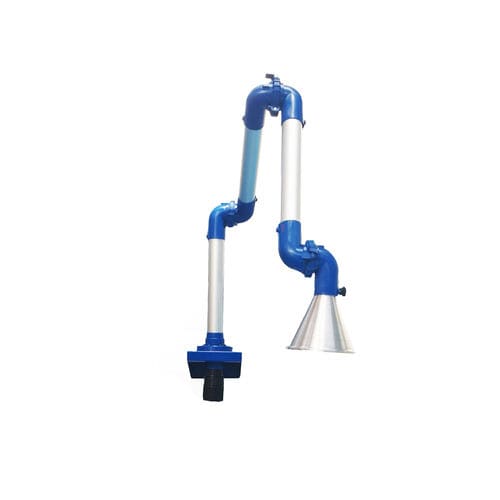 Фиксированный всасывающий рукав - DEPURECO INDUSTRIAL VACUUMS - шарнирный / для пыли / промышленный