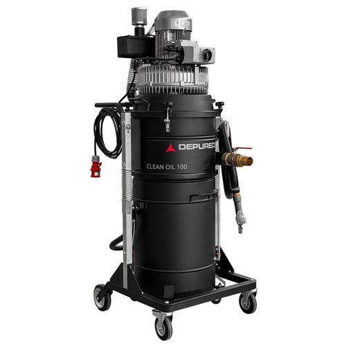 Промышленный пылесос - CLEAN M - DEPURECO INDUSTRIAL VACUUMS - для сбора масел и стружки / электрический / мобильный