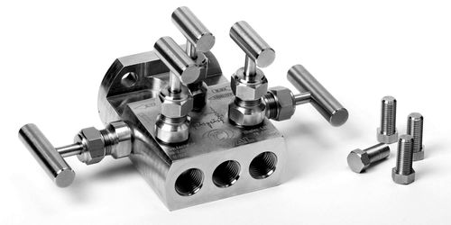 Коллектор 5 каналов - MB-2.5DT - TECVAL, S.L. - из нержавеющей стали / высокое давление