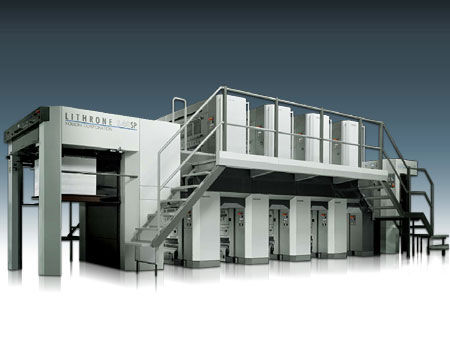 Печатная машина ротогравюра - LITHRONE S40SP - Komori - для бумаги / цветная / двусторонняя