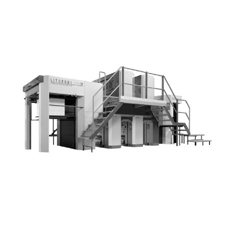 Печатная машина ротогравюра - LITHRONE S44SP - Komori - для бумаги / цветная / двусторонняя