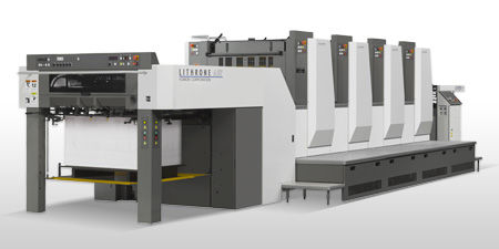 Печатная машина ротогравюра - LITHRONE A37 - Komori - 5-цветная / 4-цветная / 2-цветная