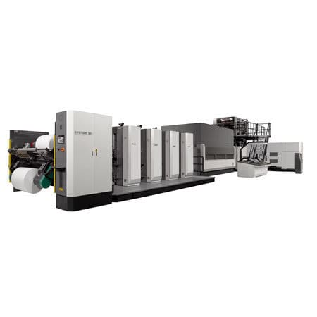 Ротационная офсетная печатная машина - SYSTEM 38S - Komori - для бумаги