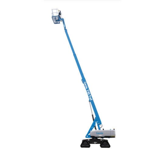 Гусеничный телескопический подъемник - S®-65 TraX™ - Genie - электрический / с дизельным двигателем / для строительства