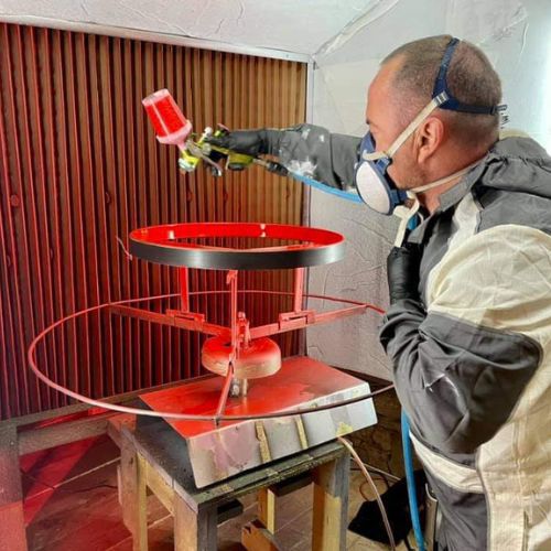Открытая окрасочная кабина - TECHNICIS Filtration - для запасных частей / с активным угольным фильтром / компактная