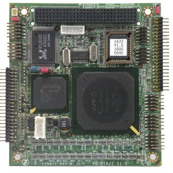 Плата CPU PC/104-Plus - AR-B1622  - Acrosser Technology - AMD LX 800 / встроенная