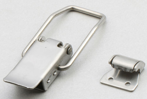 Прижимное устройство с защелкой - DK607-1 - NINGBO SHENGJIU CABINETS LOCK - с крюком / из нержавеющей стали