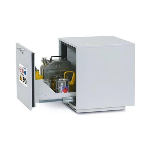 Шкаф для хранения - 122888W - DENIOS - для обеспечения безопасности / напольный / с несколькими ящиками