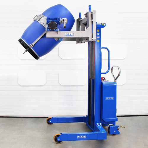 Электрический подъемник для бочек - STE01-DRU01 - STS - Bespoke Handling Equipment - на батарее / с ручным управлением / с ручкой