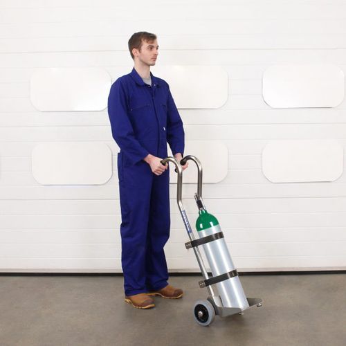 Тележка из нержавеющей стали - STS - Bespoke Handling Equipment - кровать / для газового баллона / со сплошной поверхностью