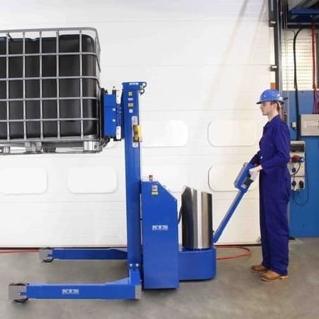 Пневматический штабелер - STP12-FAC01-HDLC-Ex - STS - Bespoke Handling Equipment - с пешим оператором / для поддонов / для погрузки/разгрузки