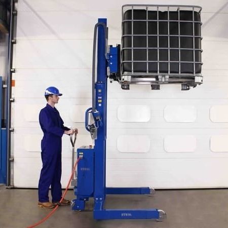 Штабелер на аккумуляторе - STP08-FAC01-HDLC-Ex - STS - Bespoke Handling Equipment - электрогидравлический / гидравлический / с ручным управлением