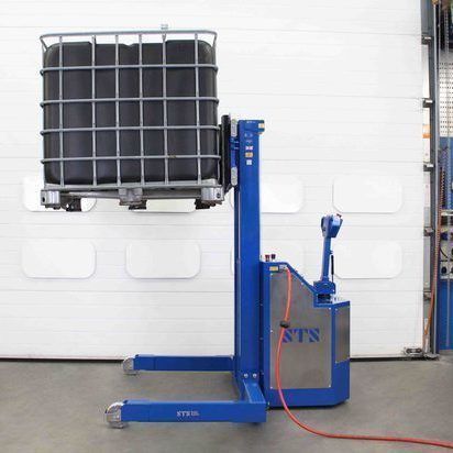 Пневматический штабелер - STP12-FAC01-1300kg-Ex - STS - Bespoke Handling Equipment - с пешим оператором / для контейнеров / для поддонов