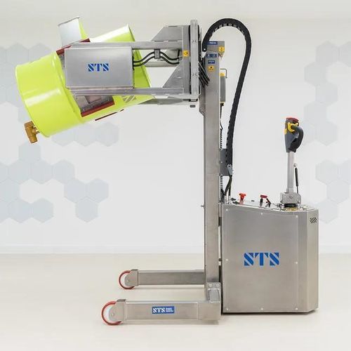 Пневматический подъемник для бочек - STE05-RRH01-SS - STS - Bespoke Handling Equipment - электрогидравлический / электрический / на батарее