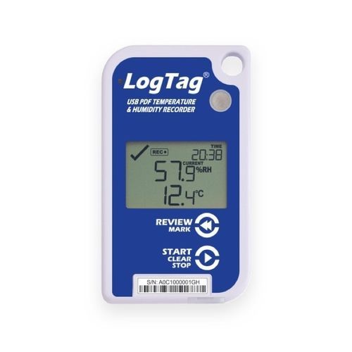 Регистратор данных температура и влажность - UHADO-16 - Logtag - USB / WiFi / с дисплеем LCD