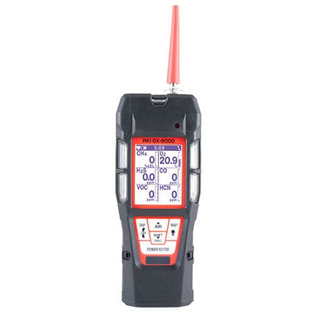 Мультигазовый детектор - GX-6000 - RKI Instruments - O2 / CO / ЛОС