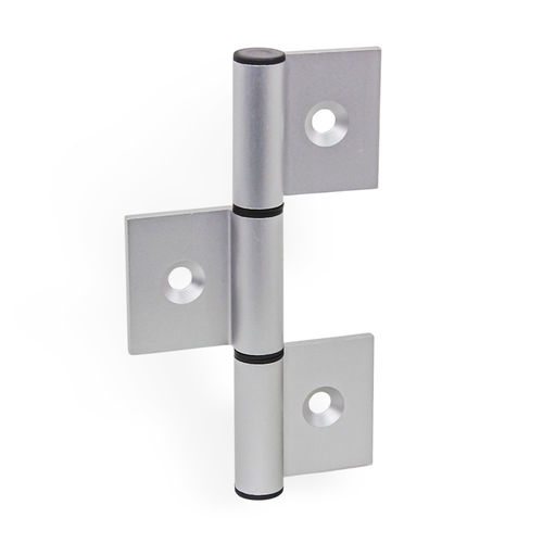 Шарнир из алюминия - GN 2295 - Otto Ganter GmbH & Co. KG - привинчиваемый / анодированный / для двери