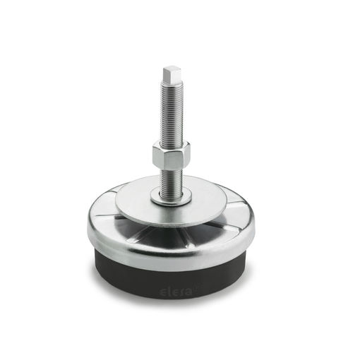 Ножка машины - GN 248 - Otto Ganter GmbH & Co. KG - из каучука / из оцинкованной стали / антивибрационная