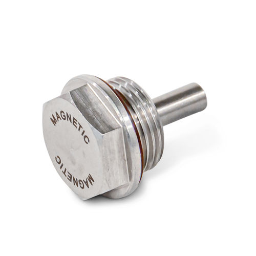 Магнитная пробка -  GN 738.5 - Otto Ganter GmbH & Co. KG - шестиугольная / резьбовая / из нержавеющей стали