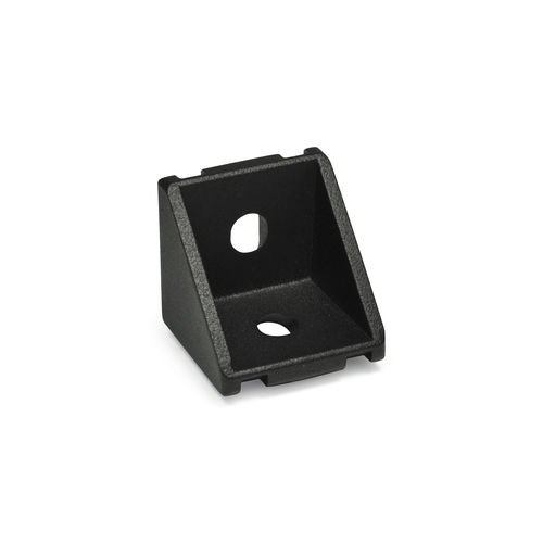 Угловой кронштейн для сборки профилей - GN 961 - Otto Ganter GmbH & Co. KG - из алюминия / 90° / с Т-образным пазом