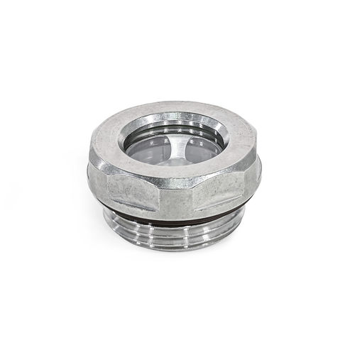 Смотровое отверстие для уровневневого индикатора - GN 743.10 - Otto Ganter GmbH & Co. KG - из нержавеющей стали