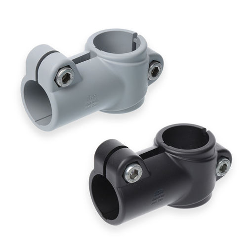 Круглый трубный соединитель - GN 192.9 - Otto Ganter GmbH & Co. KG - Т-образный / из нержавеющей стали / регулируемый