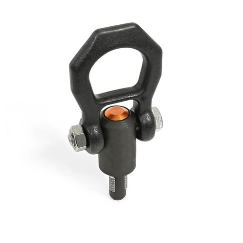 Шариковый шпиндель с кнопкой - GN 1133 - Otto Ganter GmbH & Co. KG - с подъемным кольцом