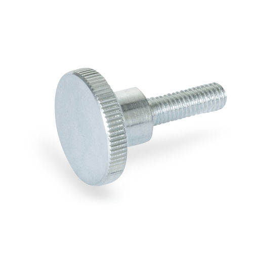 Рифленый винт из оцинкованной стали - DIN 464 - Otto Ganter GmbH & Co. KG - с резьбой