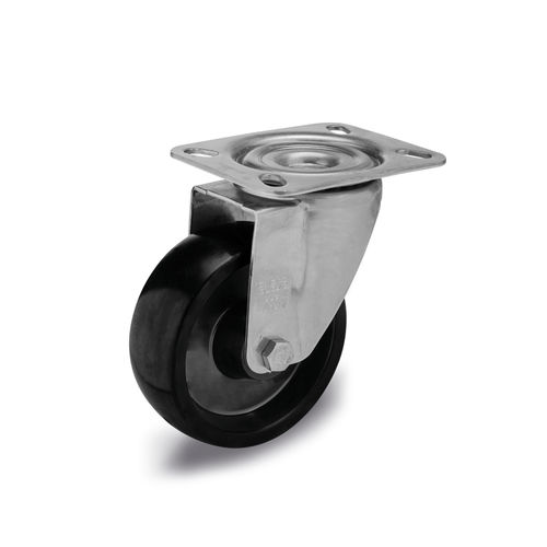 Поворотный ролик - GN 22894 - Otto Ganter GmbH & Co. KG - с пластиной / для тележки / для средних нагрузок